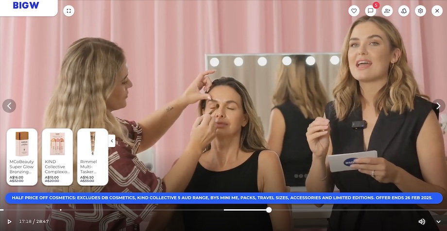 BIG W embraces live shopping with Bread Agency to transform retail